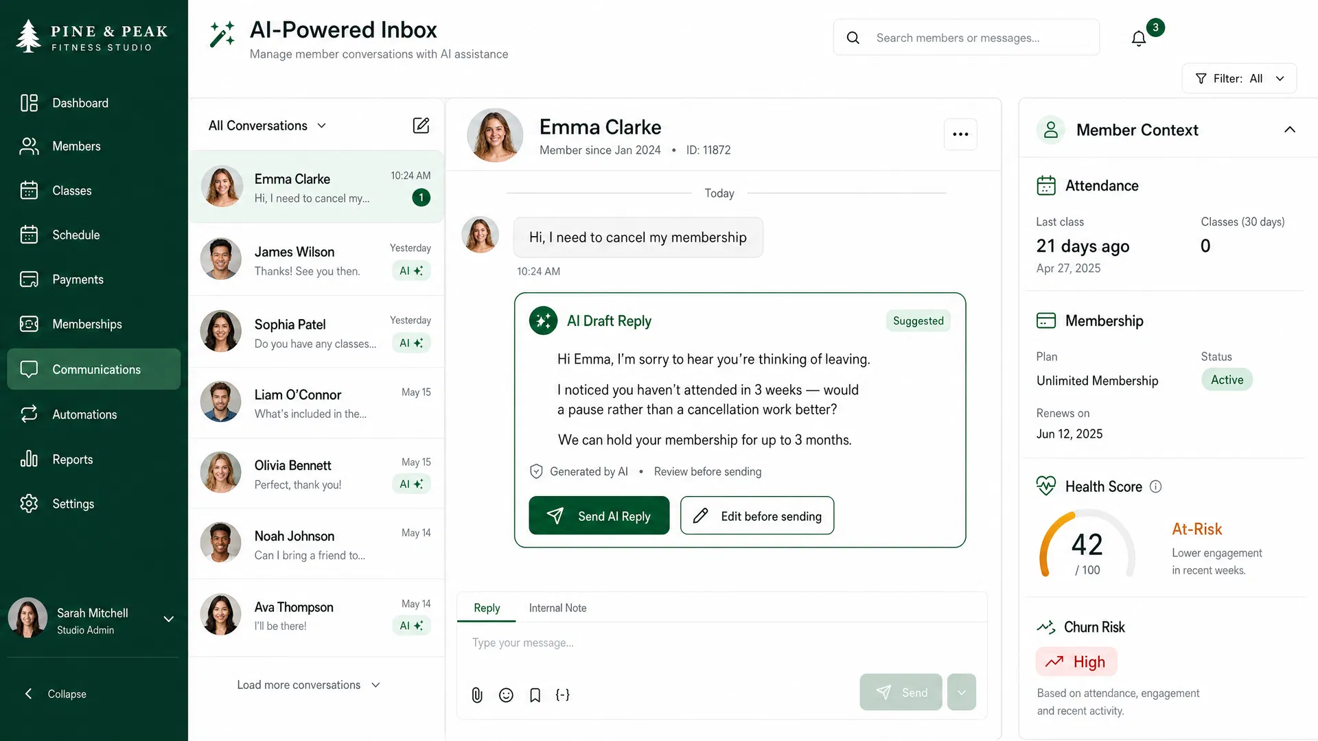 HelgoIQ AI-powered inbox